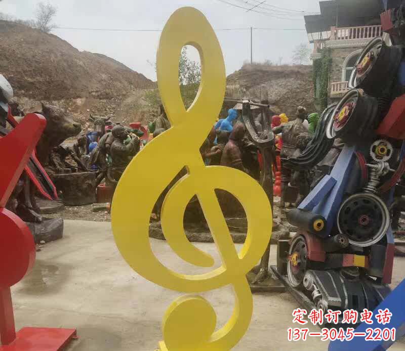 泉州不锈钢音符雕塑美丽而持久的艺术