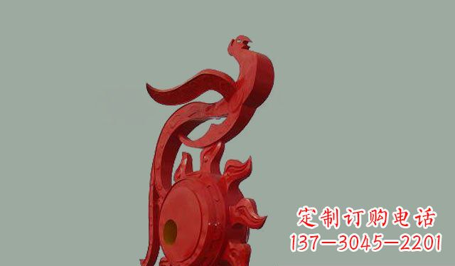 泉州不锈钢孔雀雕塑