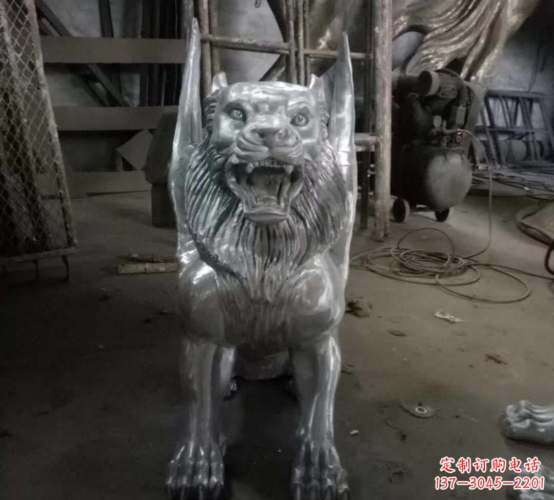 泉州不锈钢老虎雕塑经典的艺术品