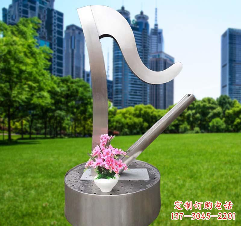 泉州不锈钢竖琴雕塑艺术的精髓