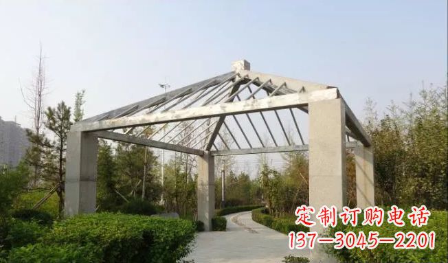 泉州不锈钢凉亭公园景观雕塑