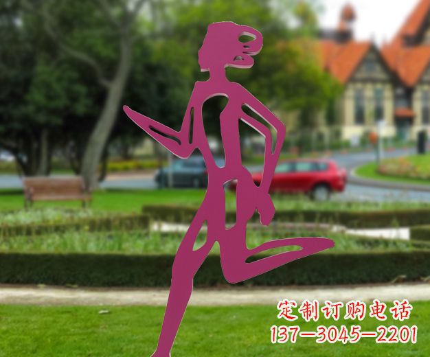 泉州精美不锈钢女人雕塑