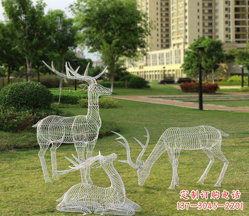 泉州精美梅花鹿雕塑,传承祖先文化瑰宝