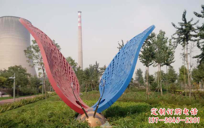 泉州不锈钢镂空七星瓢虫雕塑