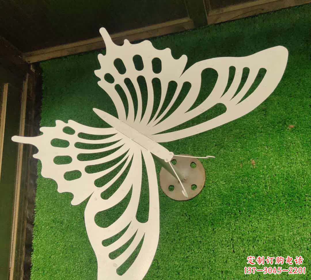 泉州不锈钢镂空艺术蝴蝶雕塑