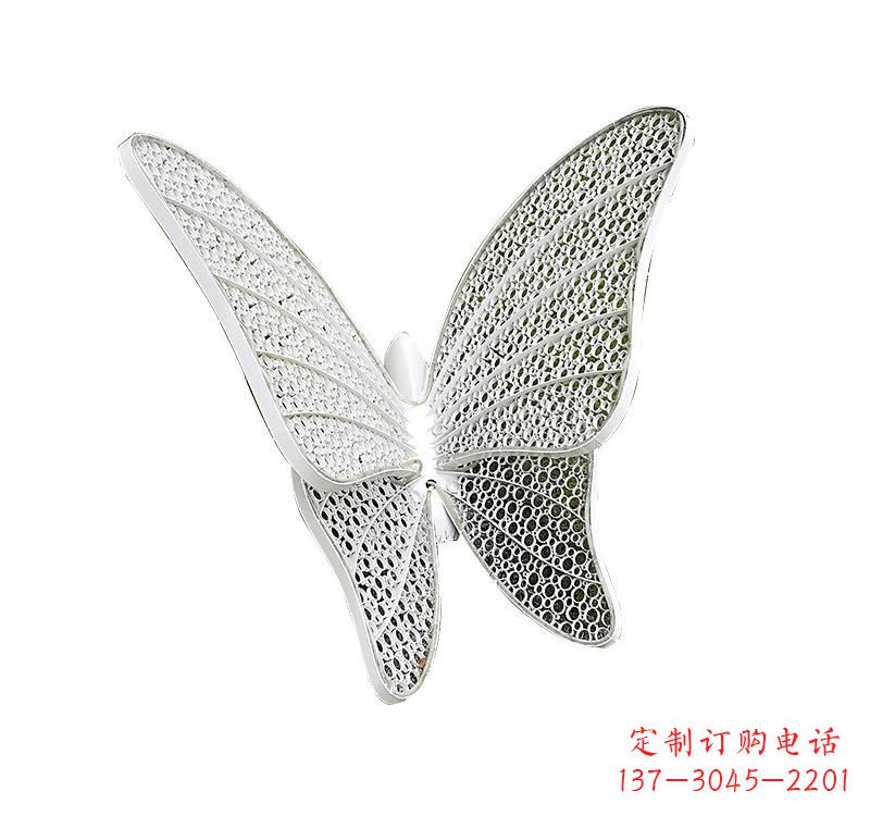 泉州不锈钢绿地蝴蝶雕塑