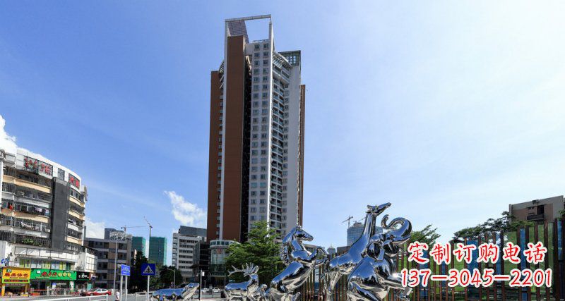 泉州不锈钢大象雕塑集美观与功能于一体
