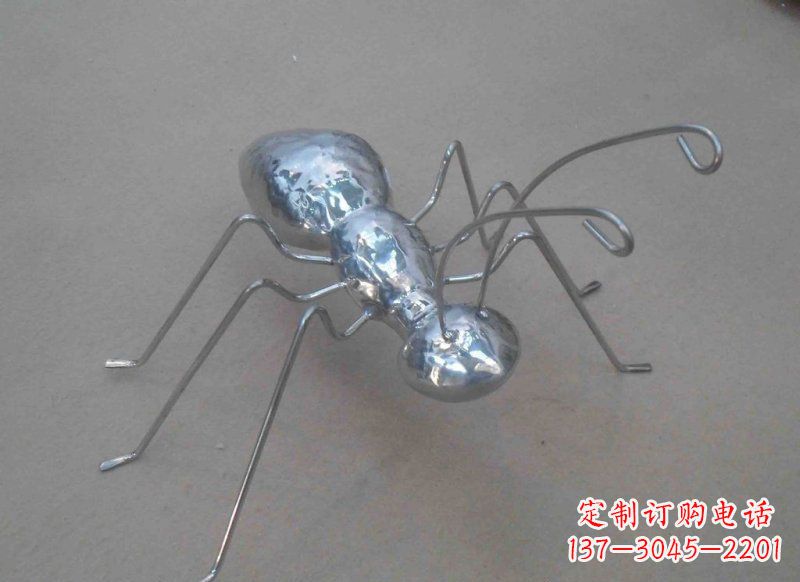泉州不锈钢蚂蚁公园动物雕塑一种具有艺术价值的蚂蚁雕塑