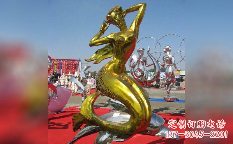 泉州海底美人鱼雕塑