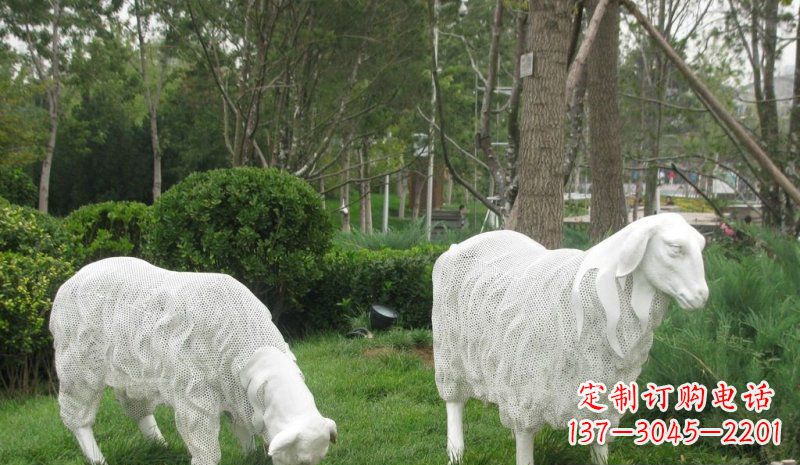 泉州不锈钢绵羊雕塑——精致美观的艺术品