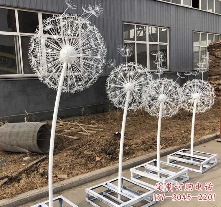 泉州不锈钢蒲公英——城市雕塑的精美瑰宝