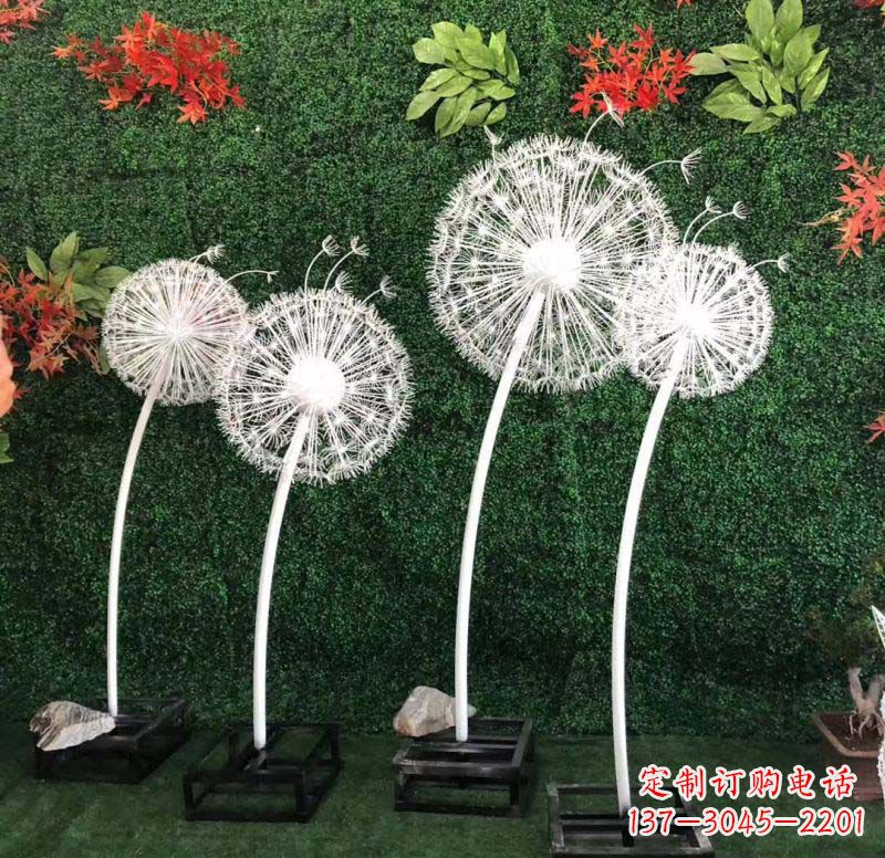 泉州不锈钢蒲公英——折射着自然之美