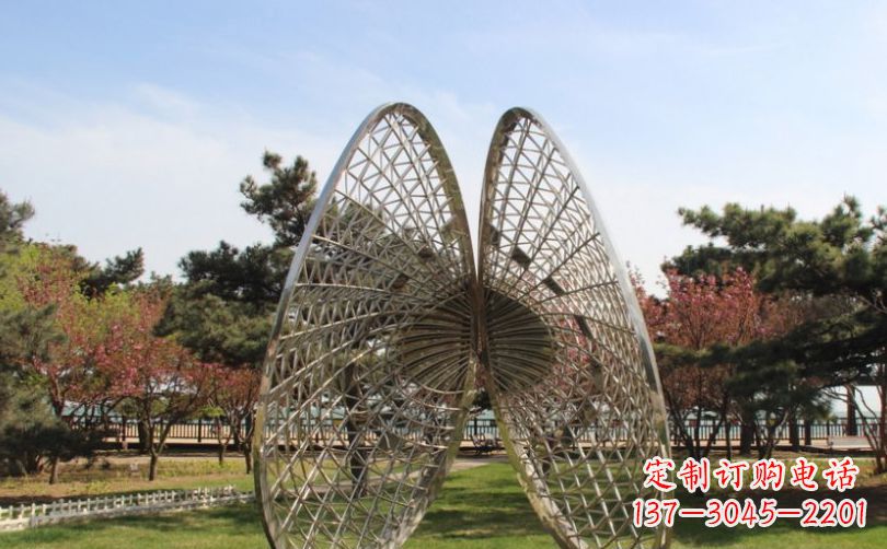 泉州不锈钢扇贝公园景观雕塑