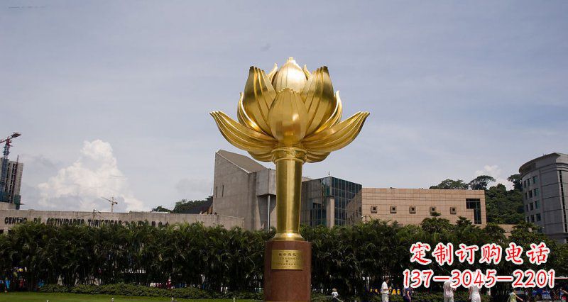 泉州不锈钢莲花雕塑——精美的艺术品