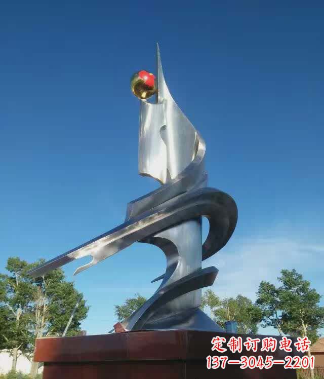 泉州利用不锈钢创作书籍雕塑