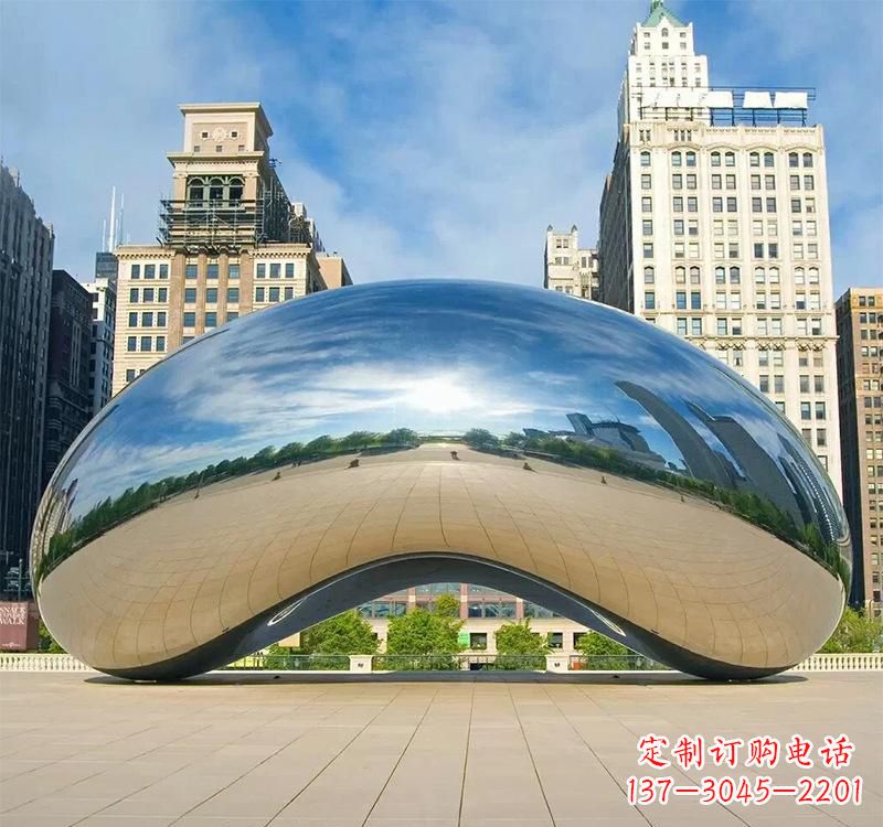 泉州不锈钢水滴艺术雕塑