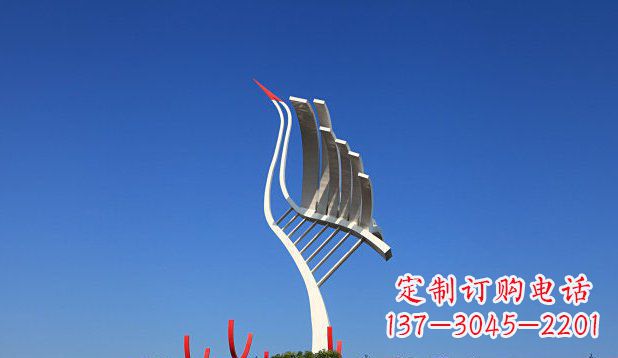 泉州不锈钢天鹅丹顶鹤仙鹤雕塑