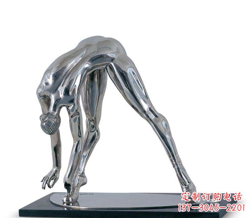 泉州不锈钢跳舞的女孩雕塑