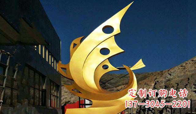 泉州不锈钢铁艺凤凰摆件雕塑