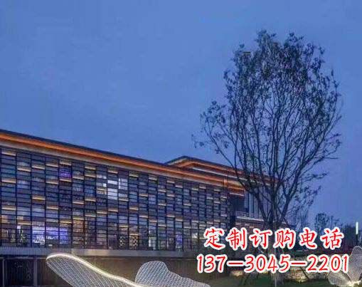 泉州不锈钢网状蝴蝶雕塑——精美而优雅