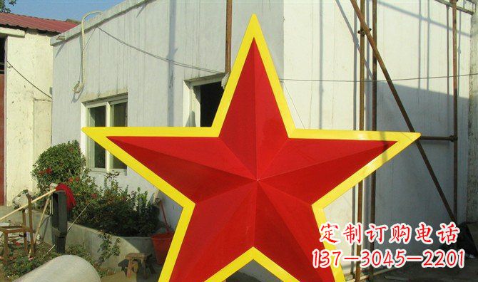 泉州不锈钢五角星雕塑——高耸入云的精美艺术