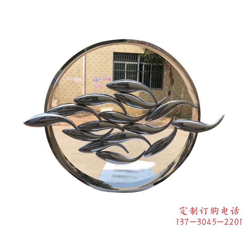 泉州不锈钢圆环雕塑精美完美的艺术之作