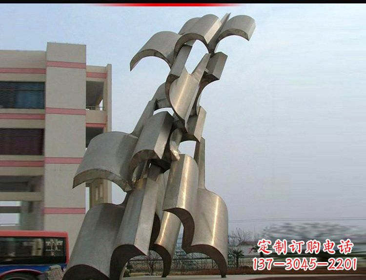 泉州不锈钢书籍雕塑——记录着校园文化的精彩历史
