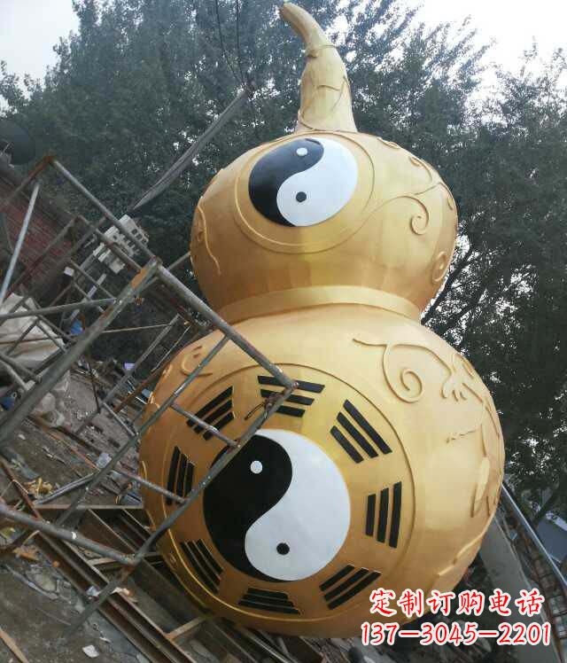泉州精美不锈钢葫芦雕塑