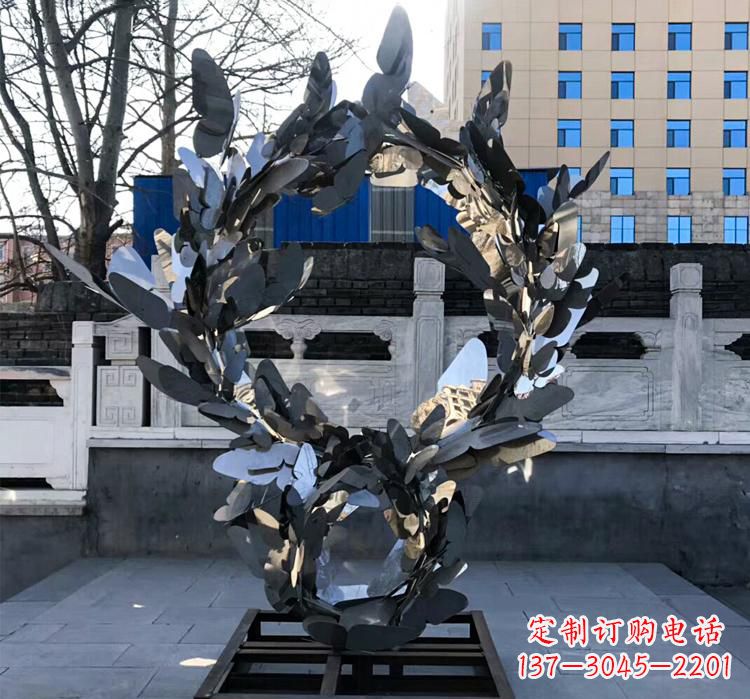 泉州不锈钢蝴蝶之美——不锈钢艺术蝴蝶景观雕塑