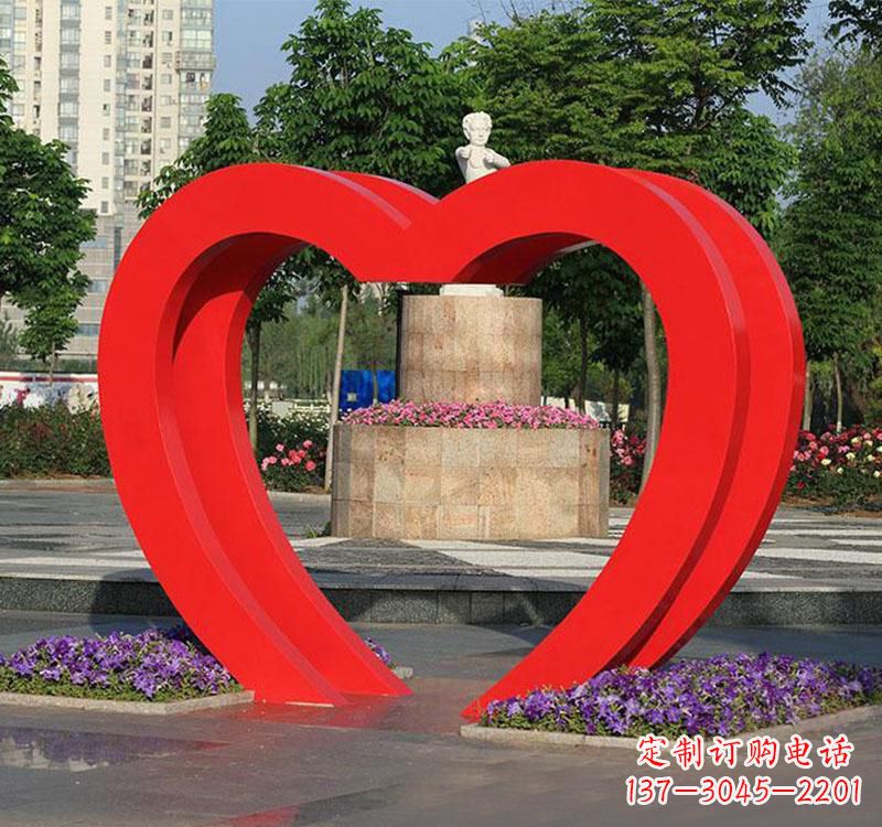 泉州不锈钢艺术抛光拱门雕塑