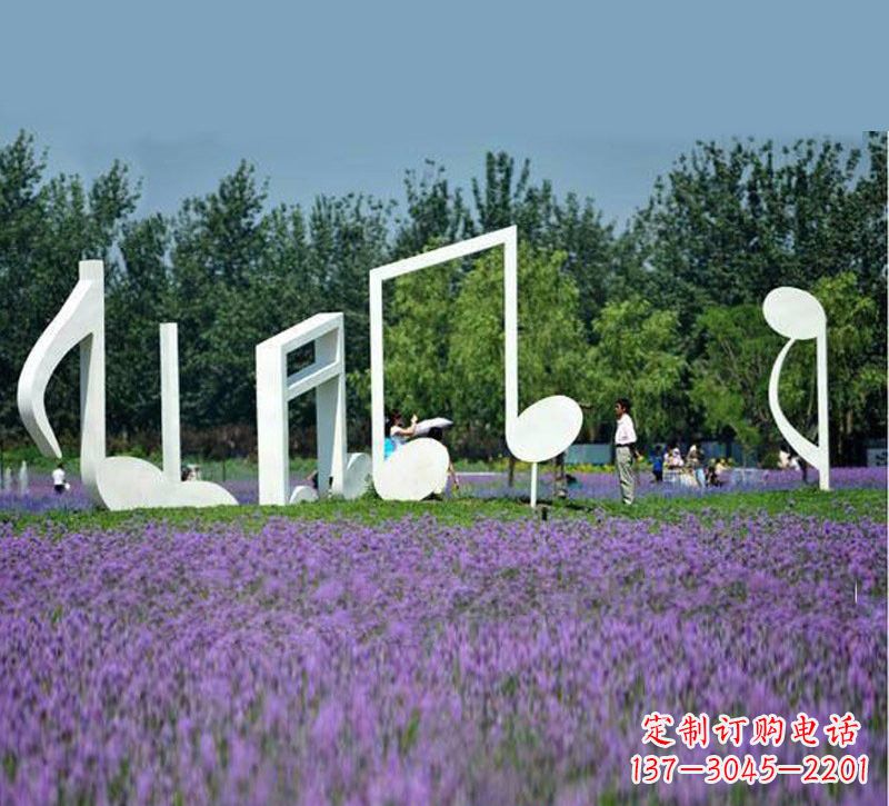 泉州不锈钢音符雕塑222
