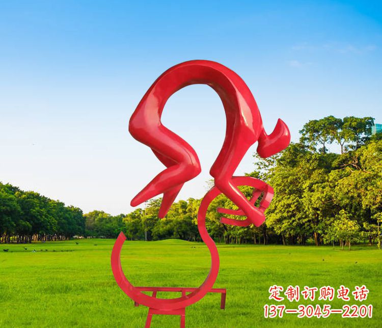 泉州不锈钢自行车雕塑精致美观的园林装置