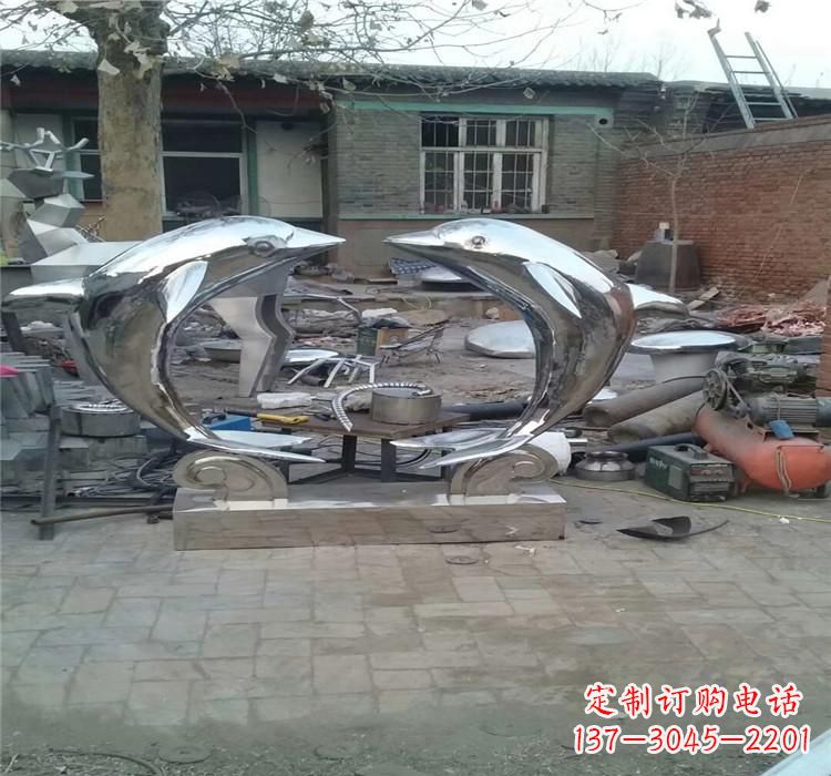 泉州不锈钢海豚雕塑——精美之选