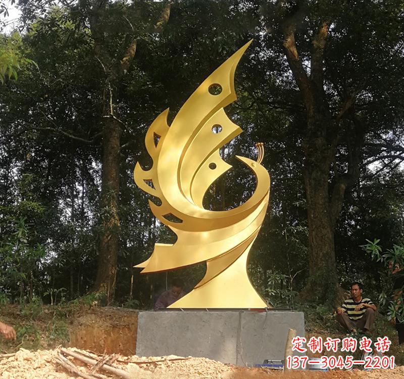 泉州不锈钢凤凰雕塑——彰显传统文化之美