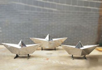 泉州不锈钢元宝雕塑精致的艺术品