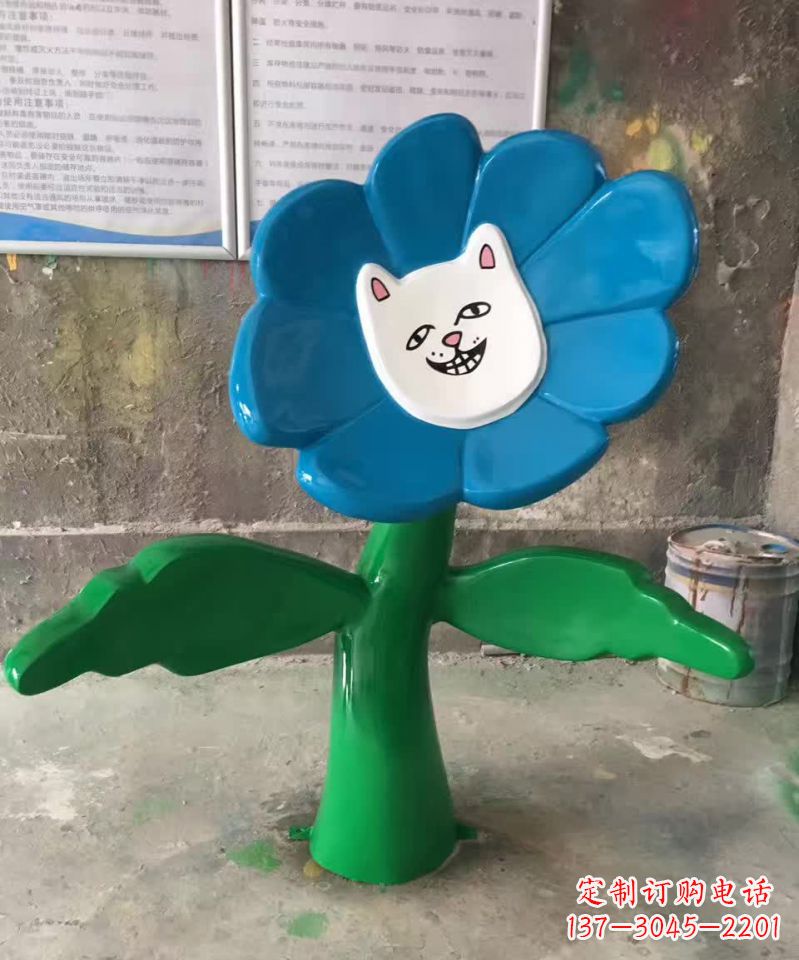 泉州不锈钢装饰太阳花雕塑—给城市添彩