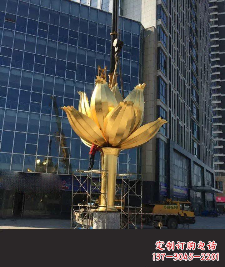 泉州不锈钢紫荆花广场雕塑