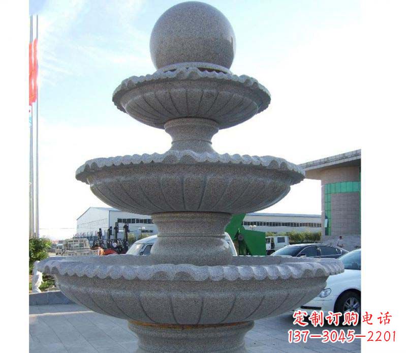 泉州财源滚滚的风水球雕塑