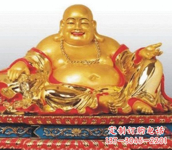 泉州弥勒佛铜雕的精美