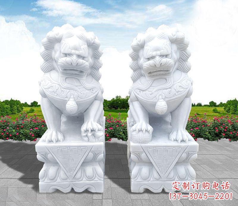 泉州狮子雕塑招财福运的象征