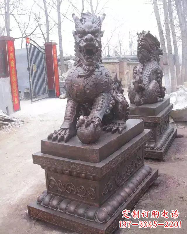 泉州麒麟雕塑古老而又神秘