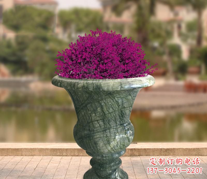 泉州草白玉景观花盆