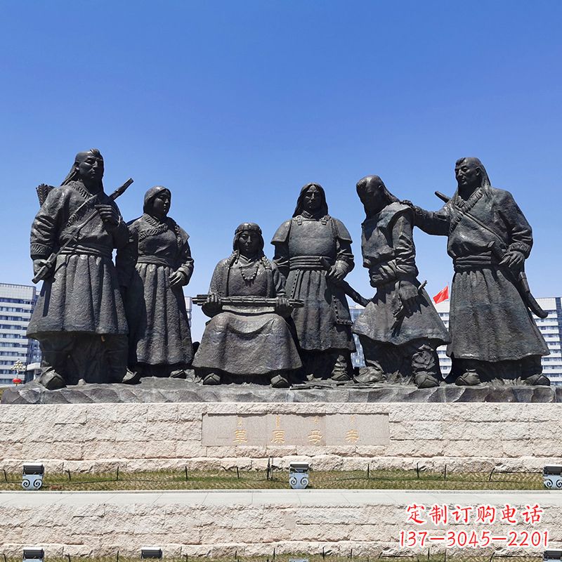 泉州草原母亲——传承爱的雕塑