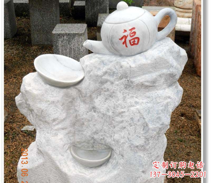 泉州茶壶广场景观石雕