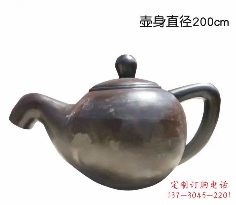 泉州青铜茶壶雕塑——彰显传统文化的艺术精髓