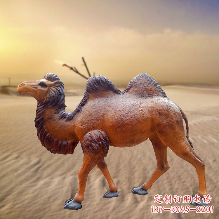 泉州仿古茶马古道骆驼雕塑的精美绝伦