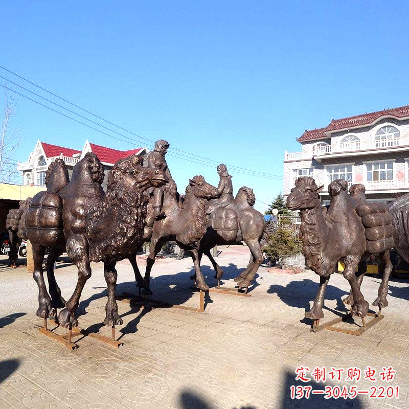 泉州茶马古道骆驼队