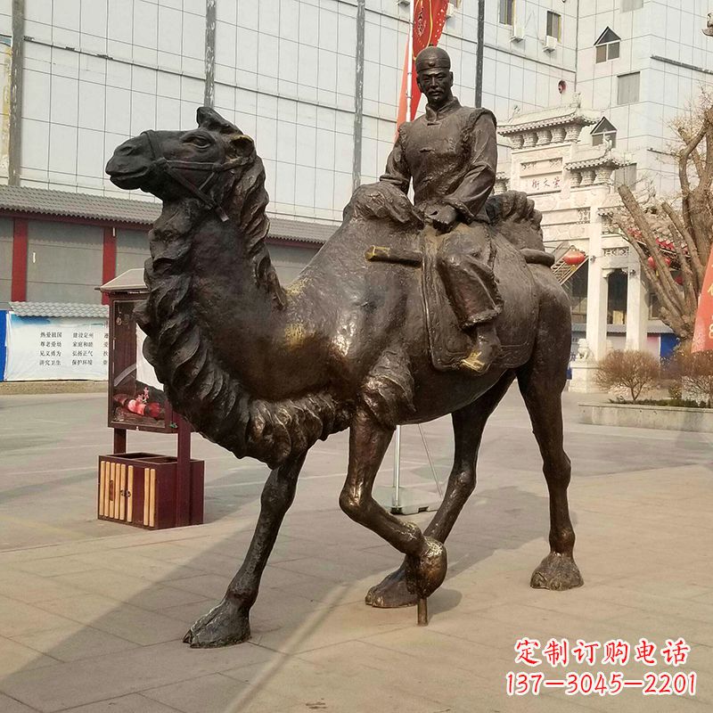 泉州骆驼雕塑茶马古道上的精美艺术品