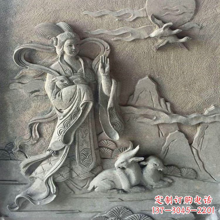 泉州月神太阴星君嫦娥雕塑