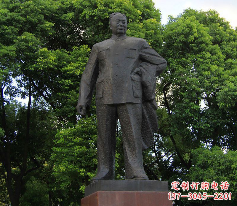 泉州陈毅元帅铜雕荣耀中国历史的传承